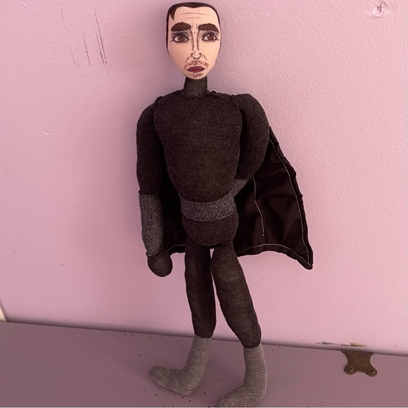 🦇BATMAN🦇 16” PLUSH Handmade CUSTOM One-Of-A-Kind COLLECTIBLE - Picture 3 of 17